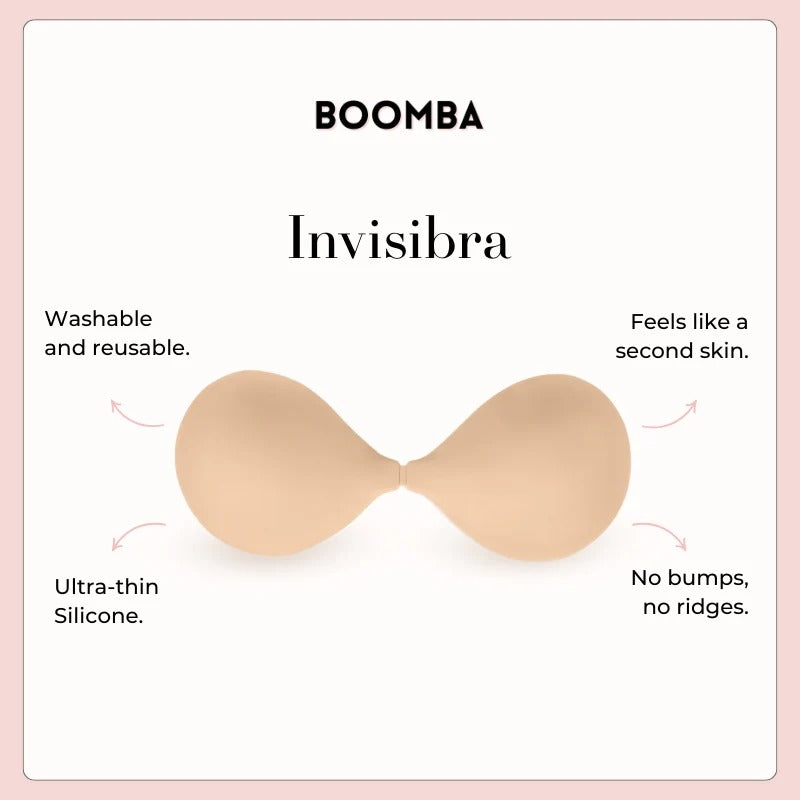 Soutien-gorge en silicone invisible